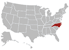 North Carolina map