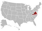 Virginia map