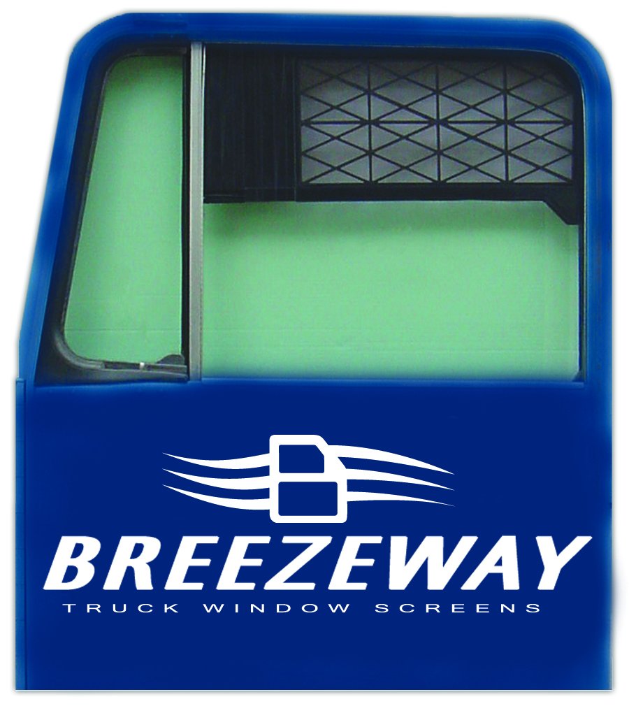 Breezeway Screens #3 Black Small Sized Truck Window Screen