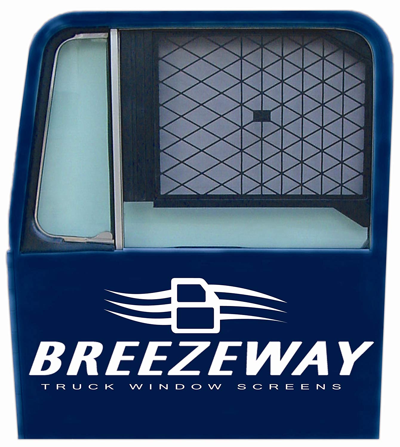 Breezeway Screens #1 Black Full Sized Truck Window Screen