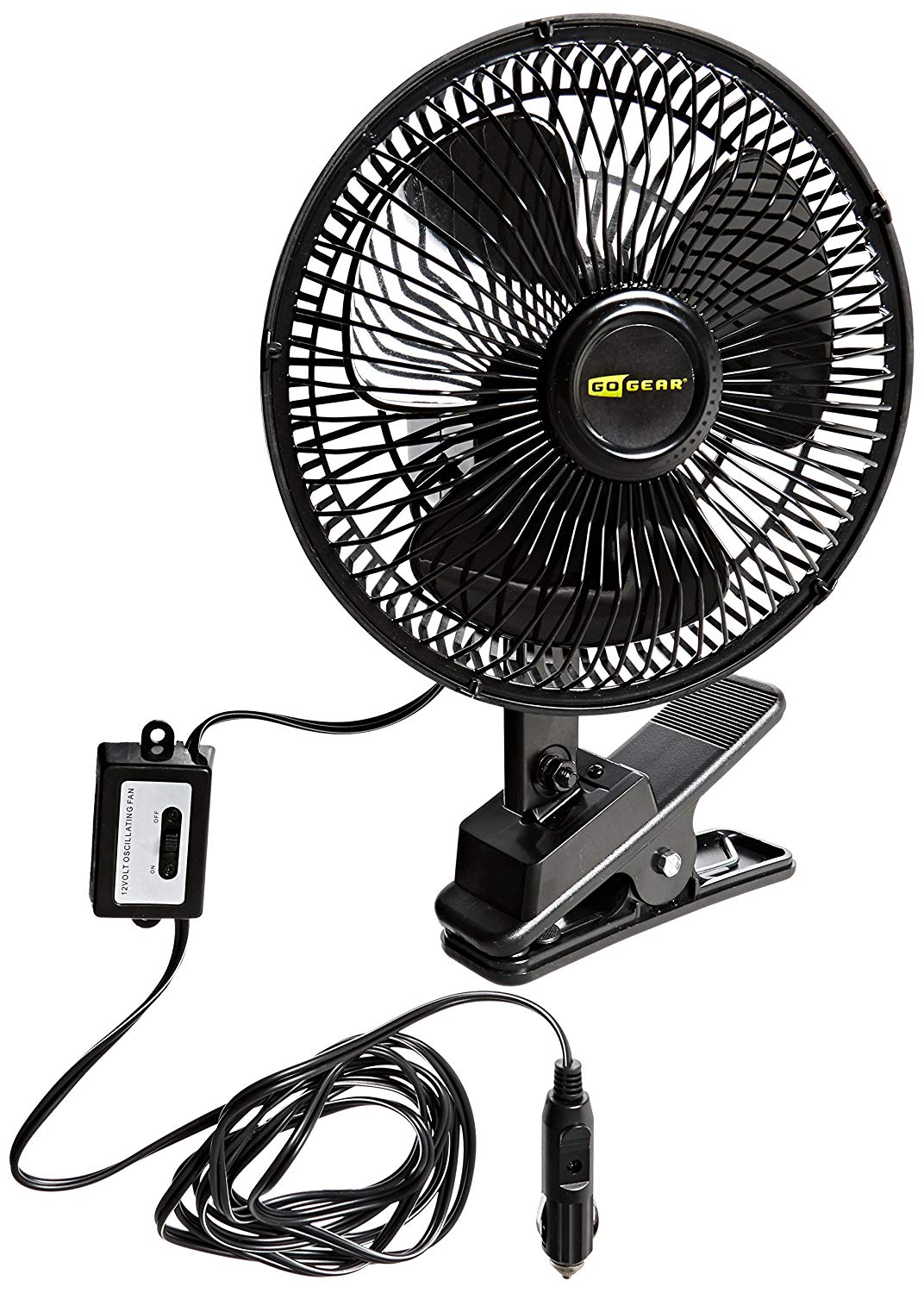 Hopkins SP570804 Go Gear 12 Volt Oscillating Fan