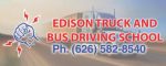 Edison Truck and Bus Driving School logo
