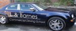 L & Barnes Driving School logo