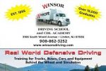 Winsor's Tractor Trailer Driving School logo